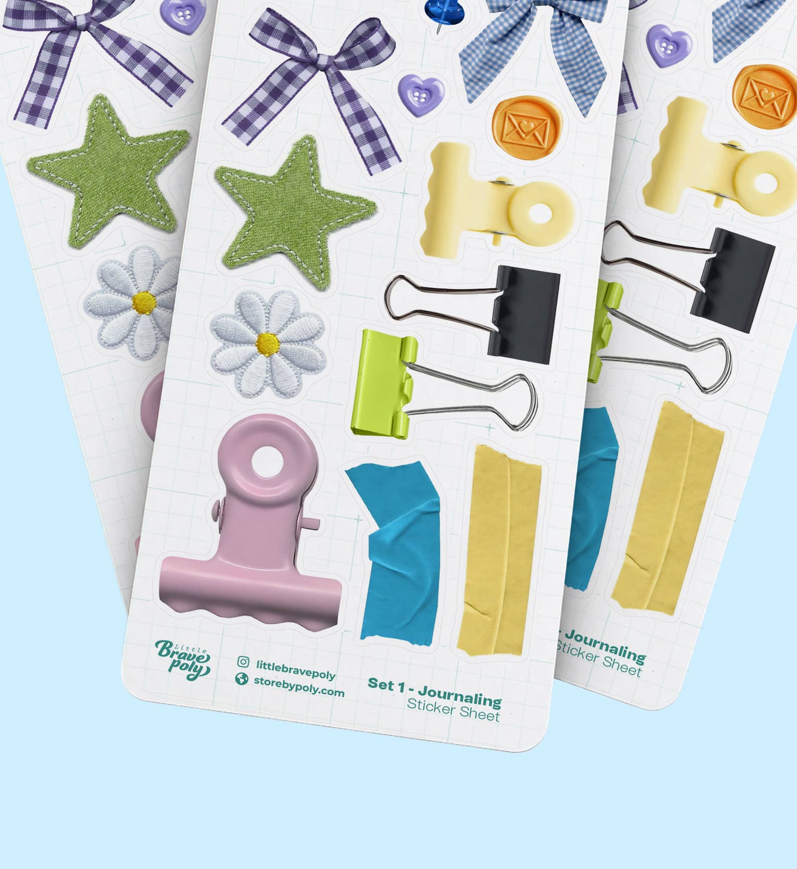 Sticker Sheet Journaling · Set 1, foto 4 de 4