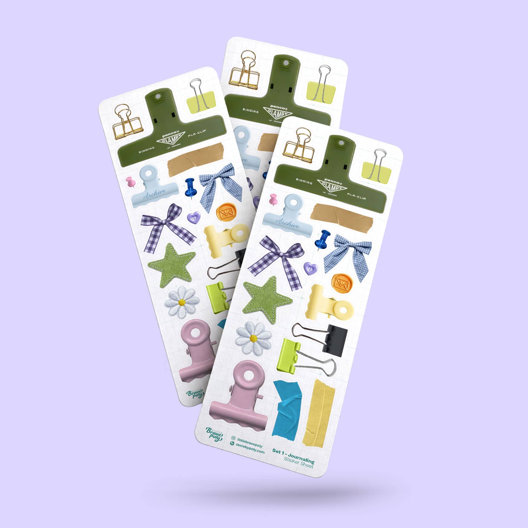 Sticker Sheet Journaling · Set 1, foto 1 de 4