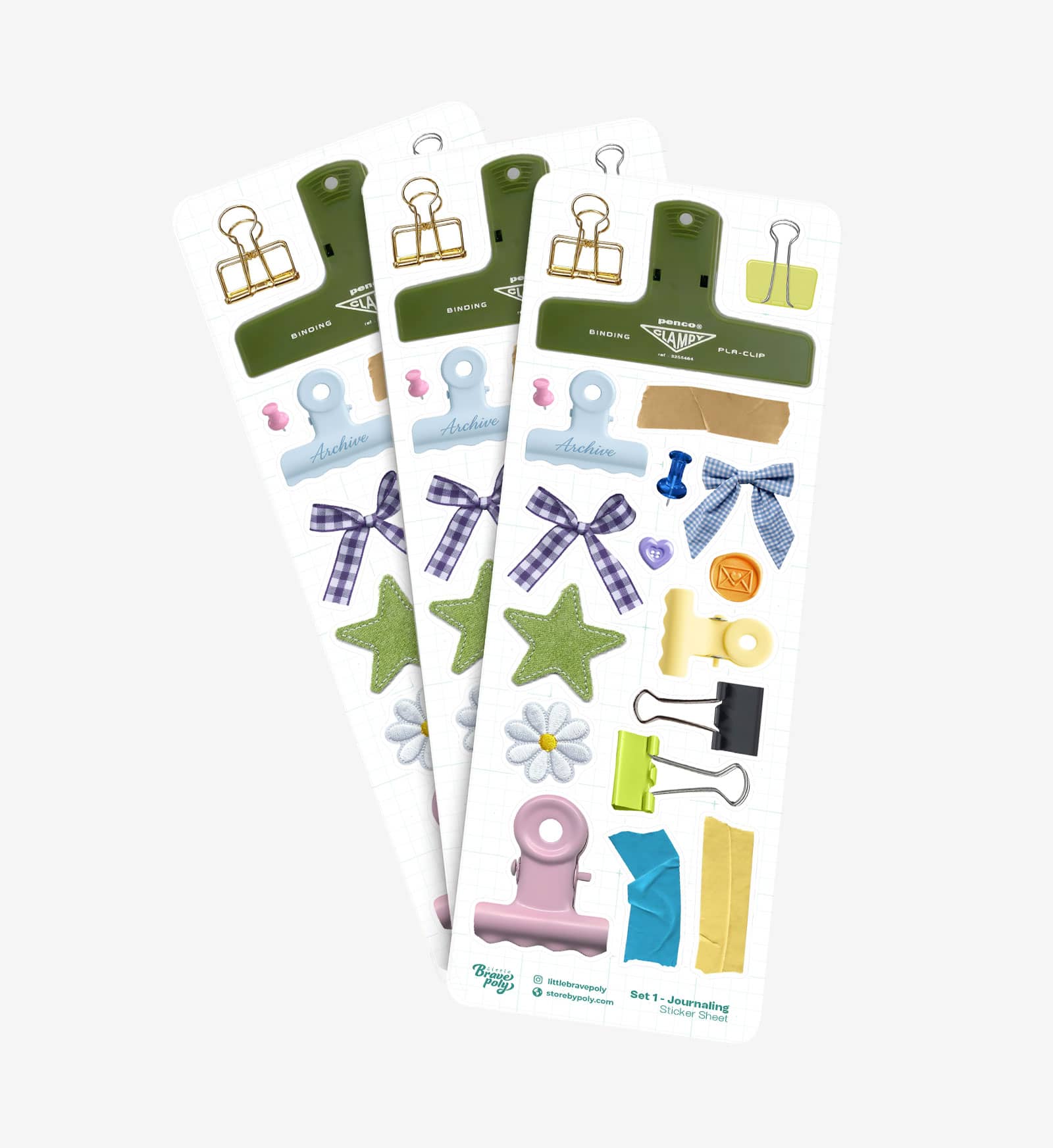 Sticker Sheet Journaling · Set 1