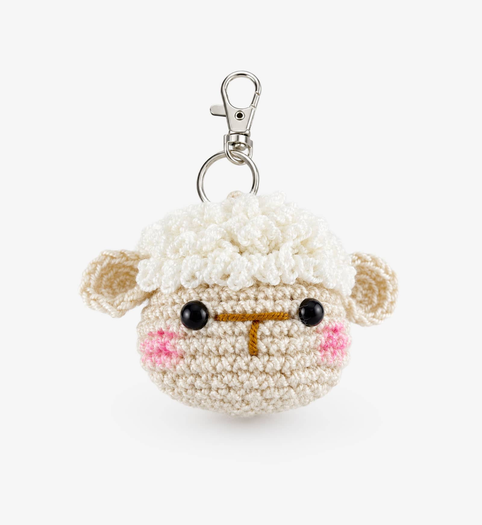 Llavero Ovejita en Crochet