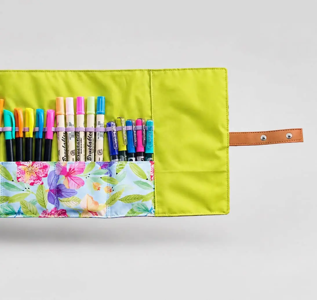 Penholder veranera lleno